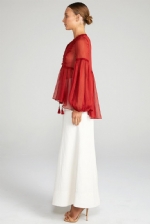 Puff sleeve blouse