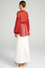 Puff sleeve blouse