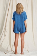 Short sleeve jumpsuit