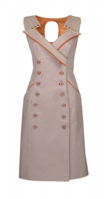 Wrap front dress       