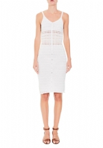Crochet midi dress