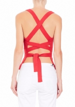 Bandage knitwear top