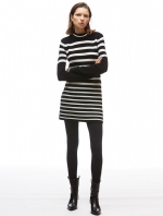 Long sleeve stripe dress