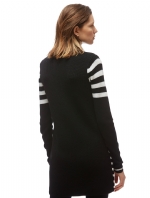 Long sleeve stripe dress