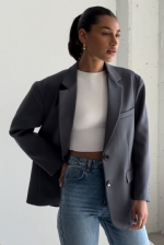BLAZER AND TROUSER GREY
